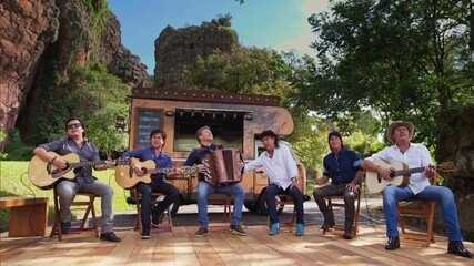 'Bem Sertanejo': Chitãozinho & Xororó, Teodoro & Sampaio e Paraná cantam. 'Fantástico', 21/05/2017