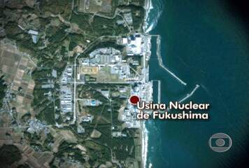 Reportagem de Marcos Uchoa e Sergio Gilz sobre o acidente nuclear em Fukushima, em decorrência do pior terremoto já registrado até então no Japão. Jornal da Globo, 15/03/2011.