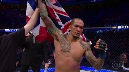 Yancy Medeiros vence Alex Cowboy por nocaute técnico pelos pesos-meio-médios do UFC 218