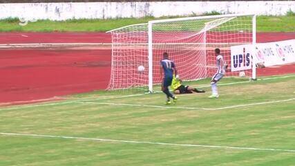 Os gols de Paranoá 0 x 2 Real pelo Campeonato Brasiliense 2018