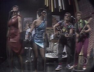 Conjunto 'Blitz' apresenta a música 'Você não soube me amar’ no ‘Fantástico’, 01/08/1982.