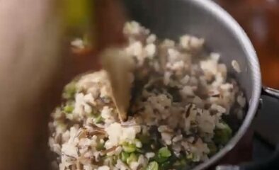 Arroz com talos