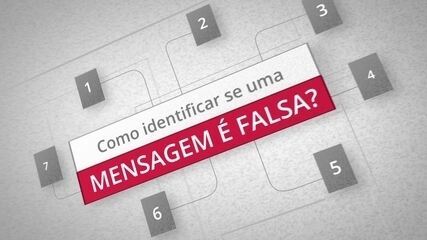 Como identificar se uma mensagem é falsa