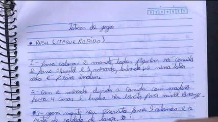 Caderno com táticas de jogo de combate é apreendido no carro dos assassinos de Suzano