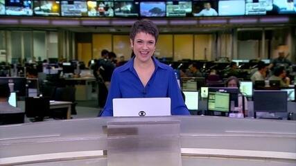 Sandra Annenberg se despede da bancada do Jornal Hoje, 13/09/2019 