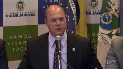 Wilson Witzel lamenta morte de Ágatha e insiste na política de segurança do estado do Rio