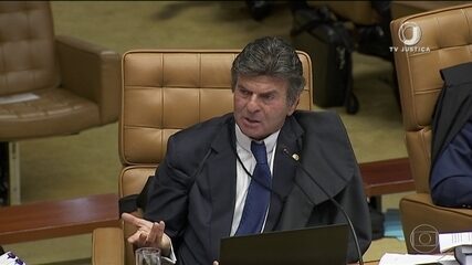 Ministro Luiz Fux vota a favor da prisão de condenados em 2ª instância