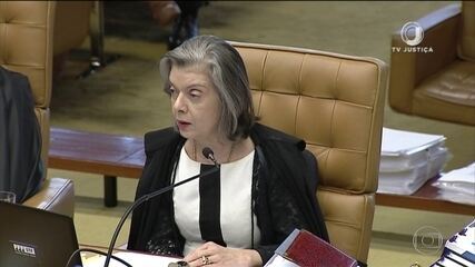 Ministra Cármen Lúcia vota a favor da prisão de condenados em 2ª instância