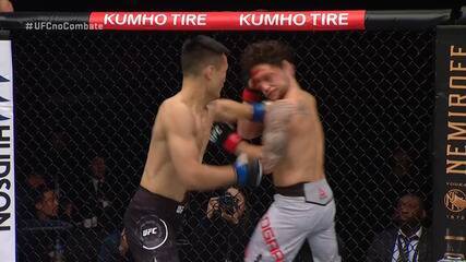 Melhores Momentos de Frankie Edgar x Chan Sung Jung no UFC Busan em 21/12/2019