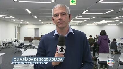 Olimpíada de Tóquio é adiada para 2021. Combate ao Coronavírus, 24/03/2020