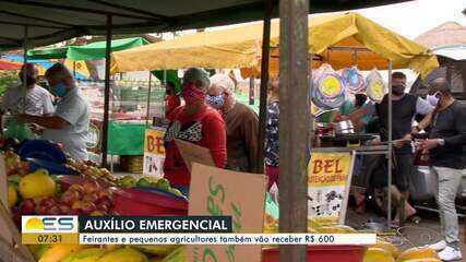 Câmara dos Deputados aprova auxílio emergencial para feirantes e pequenos agricultores