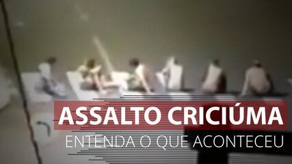 VÍDEO: Entenda o assalto Banco do Brasil em Criciúma (SC)