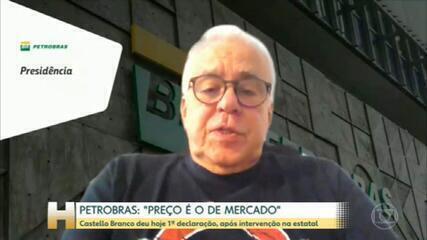 "Preço dos combustíveis é o preço de mercado", segundo presidente da Petrobras