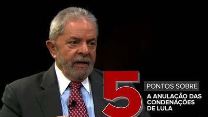 5 pontos sobre a anulação da condenação de Lula