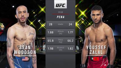 UFC Rozenstruik x Sakai - Sean Woodson x Youssef Zalal