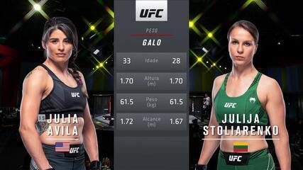 UFC Gane x Volkov - Julia Avila x Julija Stoliarenko