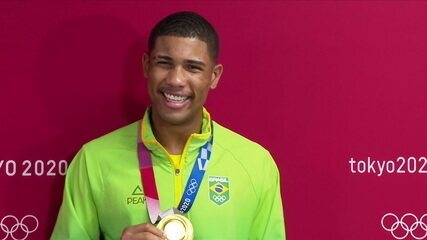 Hebert Conceição comenta a luta da vitória e dedica sua medalha a todos os brasileiros - Olimpíadas de Tóquio,  07/08/2021