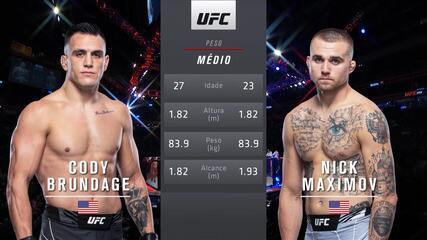 UFC 266 - Cody Brundage x Nick Maximov