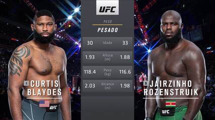 UFC 266 - Curtis Blaydes x Jairzinho Rozenstruik