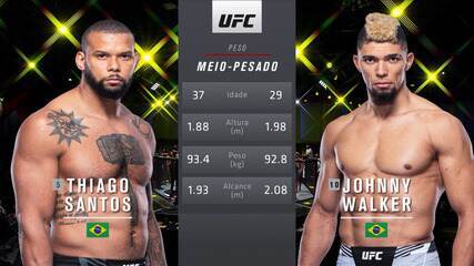 UFC Marreta x Walker - Thiago Marreta x Johnny Walker