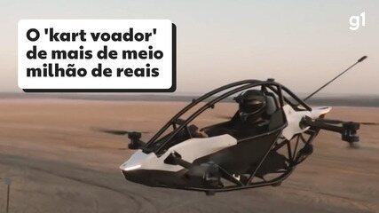 'Kart voador'? Conheça modelo elétrico de R$ 520.00 que já foi comprado por brasileiro