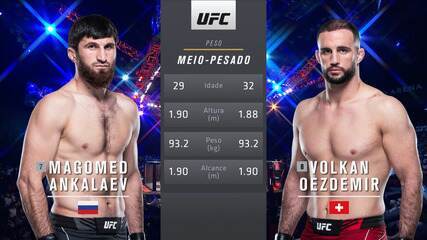 UFC 267 - Magomed Ankalaev x Volkan Oezdemir