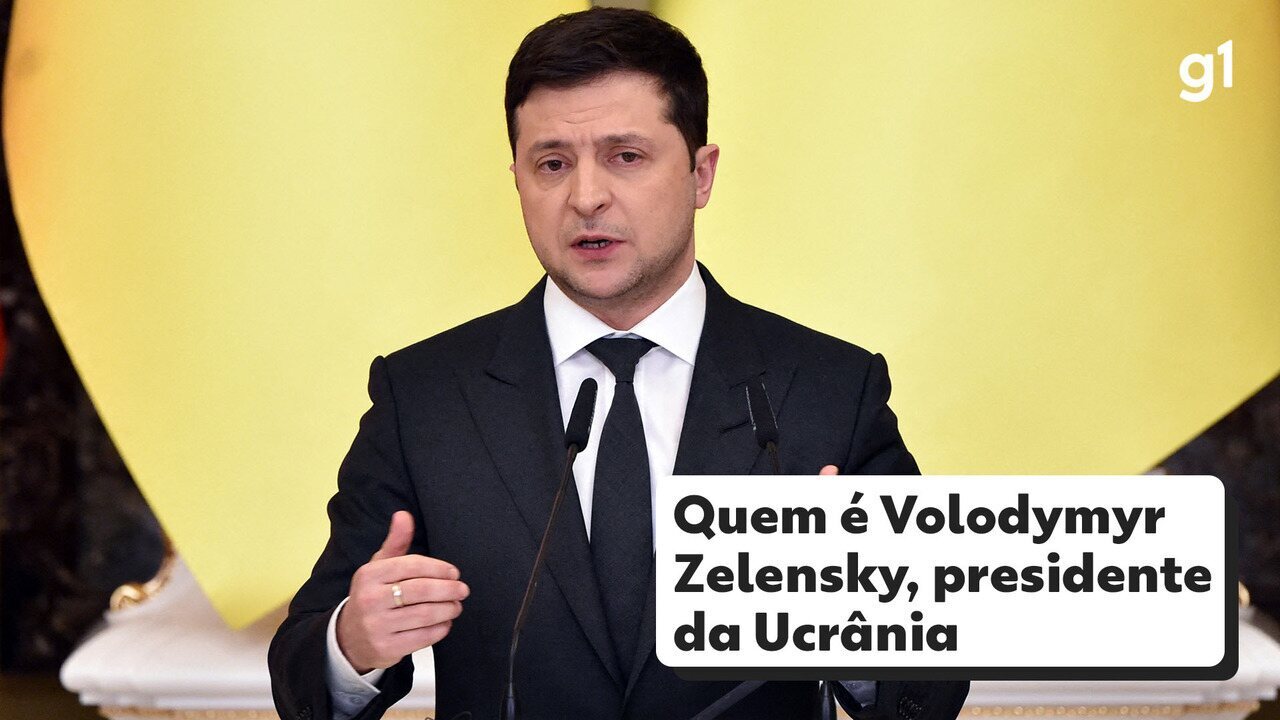 Quem é Volodymyr Zelensky, presidente da Ucrânia