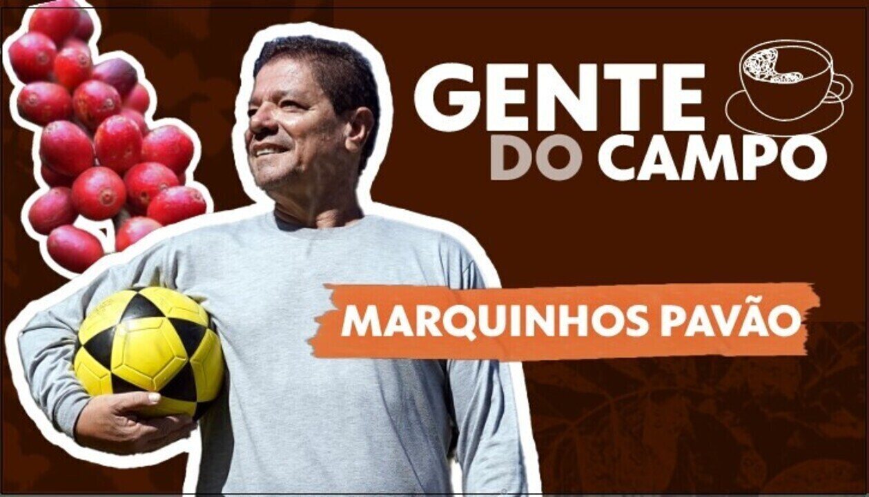 Gente do campo: ex-jogador do Vasco, Marquinhos Pavão cultiva a paixão pelo café especial