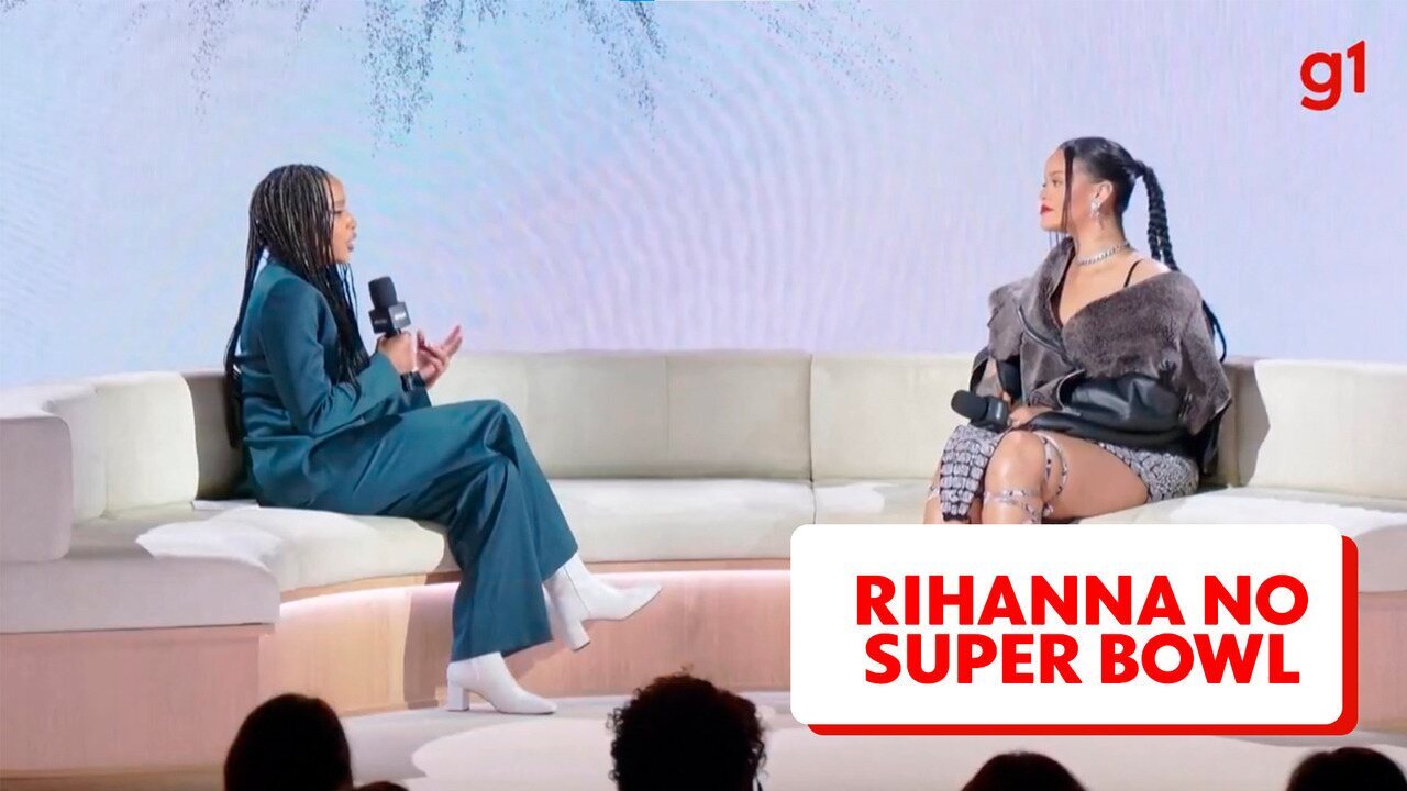 Rihanna no Super Bowl 2023: "Quando você vira mãe, você sente que pode fazer tudo"