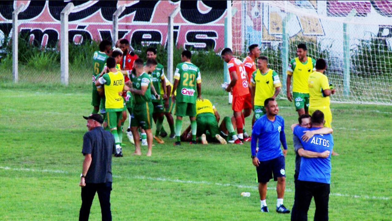 Os gols de Altos 1 (4) x (2) 1 Salgueiro pelo jogo da volta das oitavas da Série D