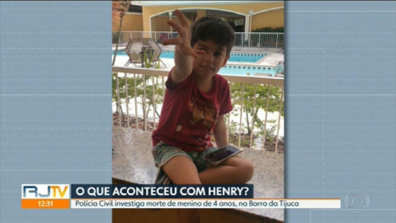 Polícia Civil investiga morte misteriosa do menino Henry Borel