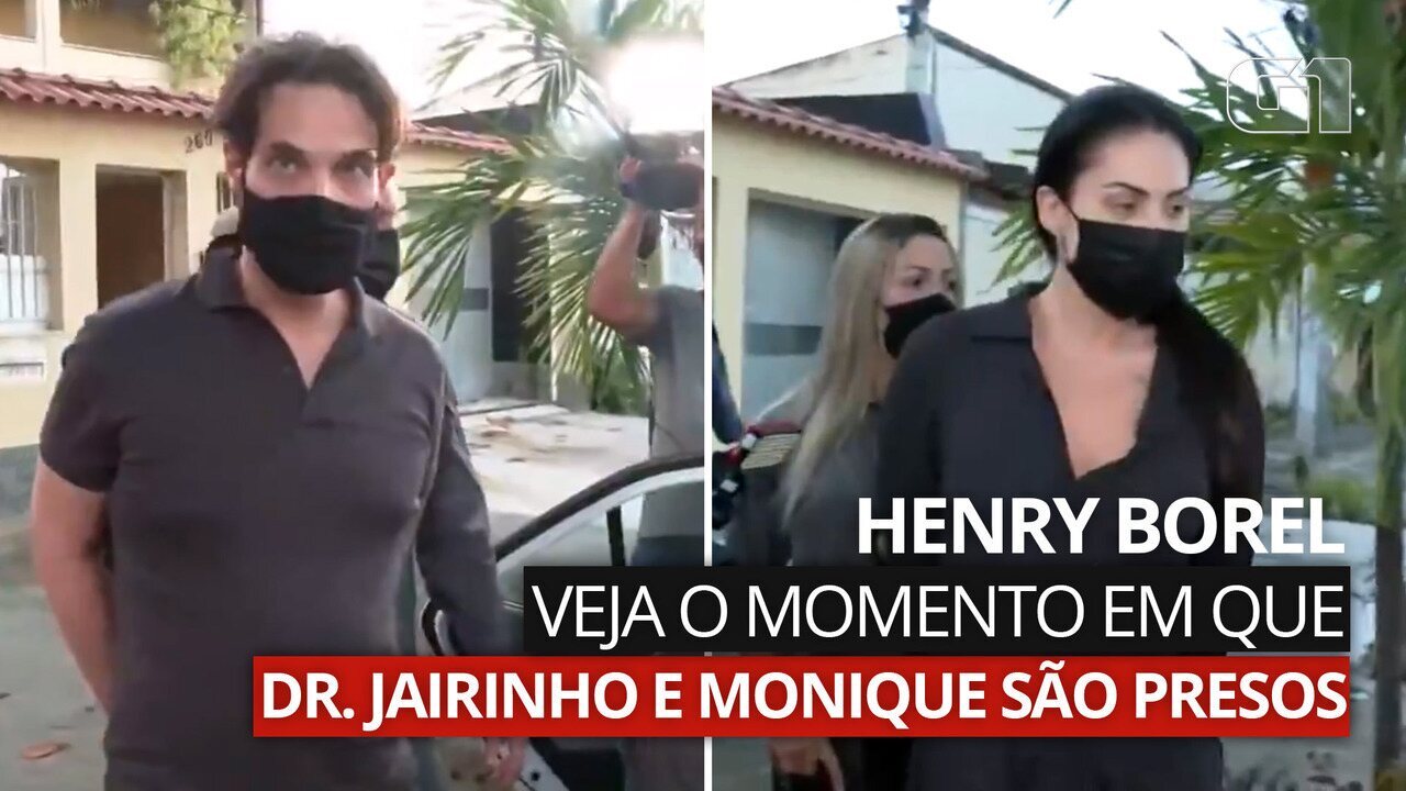 Veja o momento em que Dr. Jairinho e mãe de Henry são presos no Rio