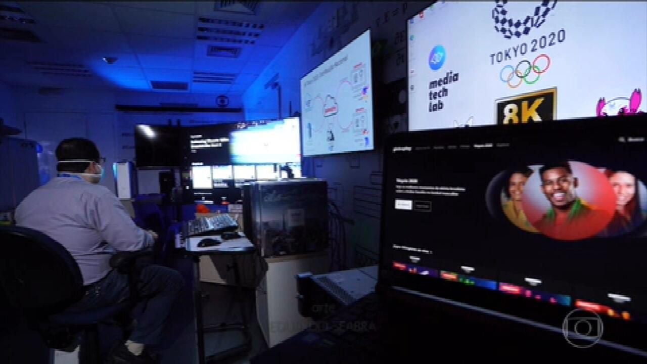 Globoplay oferece acesso à transmissão de provas das Olimpíadas de Tóquio em 8K