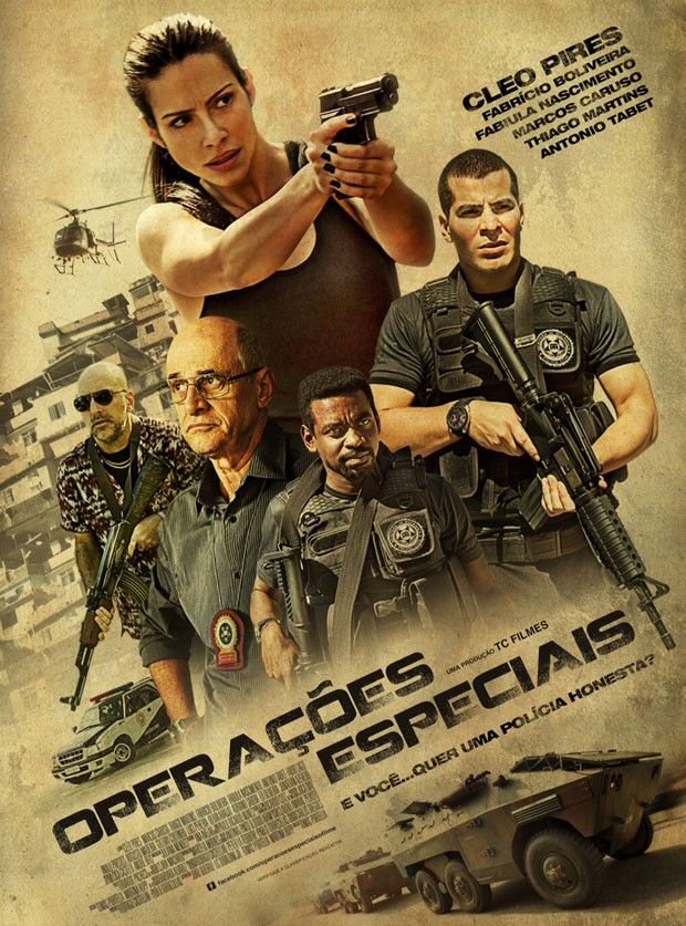 Cartaz do filme 'Operações especiais', estrelado por Cleo Pires (Foto: Divulgação)