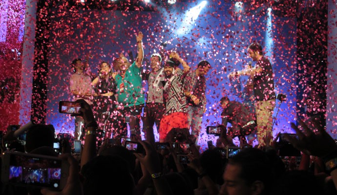 Youtubers na YouTube FanFest Brasil, nesta quinta-feira (5), em São Paulo