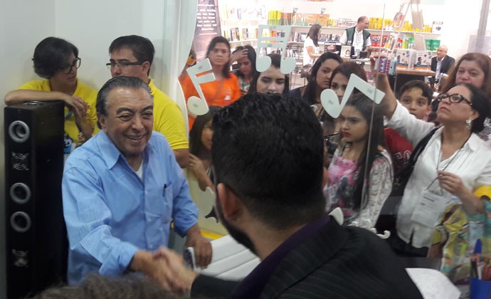 Mauricio de Sousa na Bienal Internacional do Livro de São Paulo