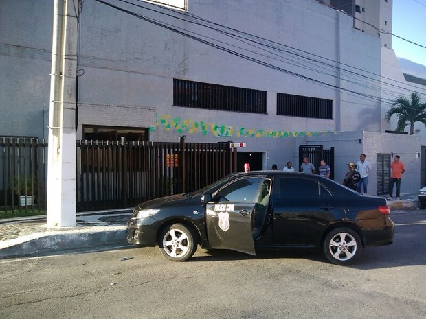 Ex-prefeito de Capela, Sukita,  é preso por lavagem de dinheiro em Aracaju (Foto: Rafael Carvalho / TV Sergipe)