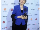 Fernanda Montenegro chega ao tapete vermelho do Emmy Internacional