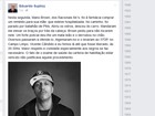 Mano Brown levou mata leão, diz Suplicy ao pedir respeito aos negros