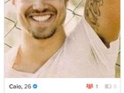 Caio Castro está no Tinder e tem perfil verificado pelo aplicativo