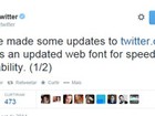 Twitter muda fonte para melhorar leitura e adiciona opções de cores