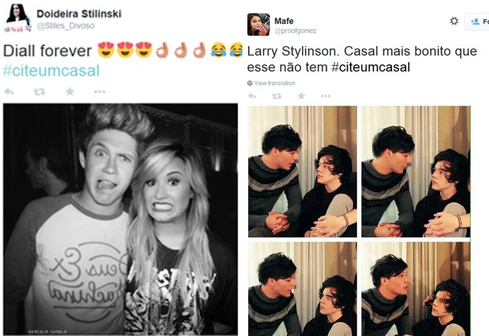 Fãs 'shippers' exaltam namoros fakes entre Demi Lovato e Niall e entre Harry e Louis, do One Direction