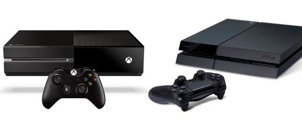 PlXbox One (à esq.) e o PlayStation 4 são os novos integrantes da nova geração de videogames (Foto: Divulgação/Sony/Microsoft)