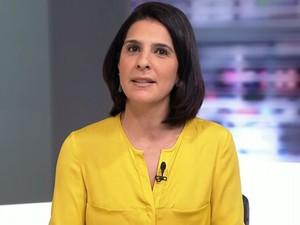 A jornalista Vanessa Riche, do Sportv, se formou na Universidade Gama Filho (Foto: Sportv/Reprodução)