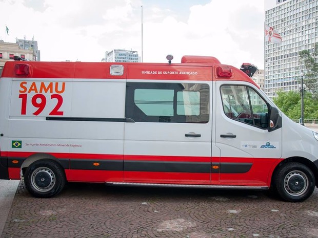 Peruíbe recebeu uma ambulância do SAMU (Foto: Divulgação/Prefeitura de Peruíbe)