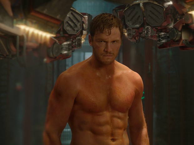 Chris Pratt é o Peter Quill de 'Guardiões da Galáxia' (Foto: Divulgação)