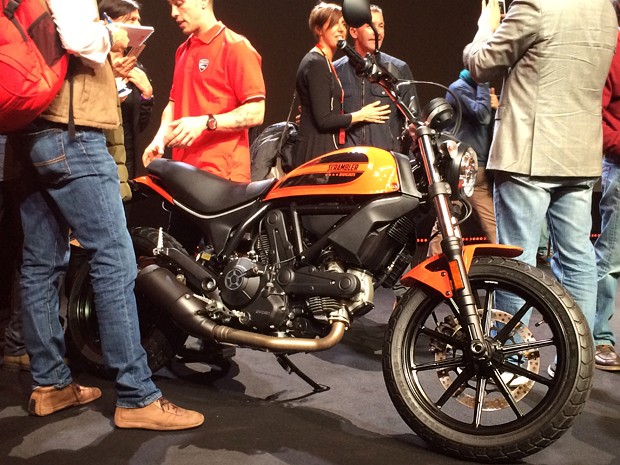 Ducati Scrambler Sixty2 (Foto: Rafael Miotto / G1)