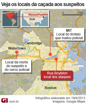 mapa perseguição boston versão 2 (Foto: 1)