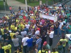 Bombeiros e policiais militares protestam por reajuste salarial em PE