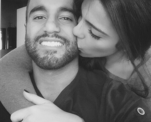 Lucas Moura e Larissa Saad estão juntos há 3 meses (Foto: Arquivo Pessoal)